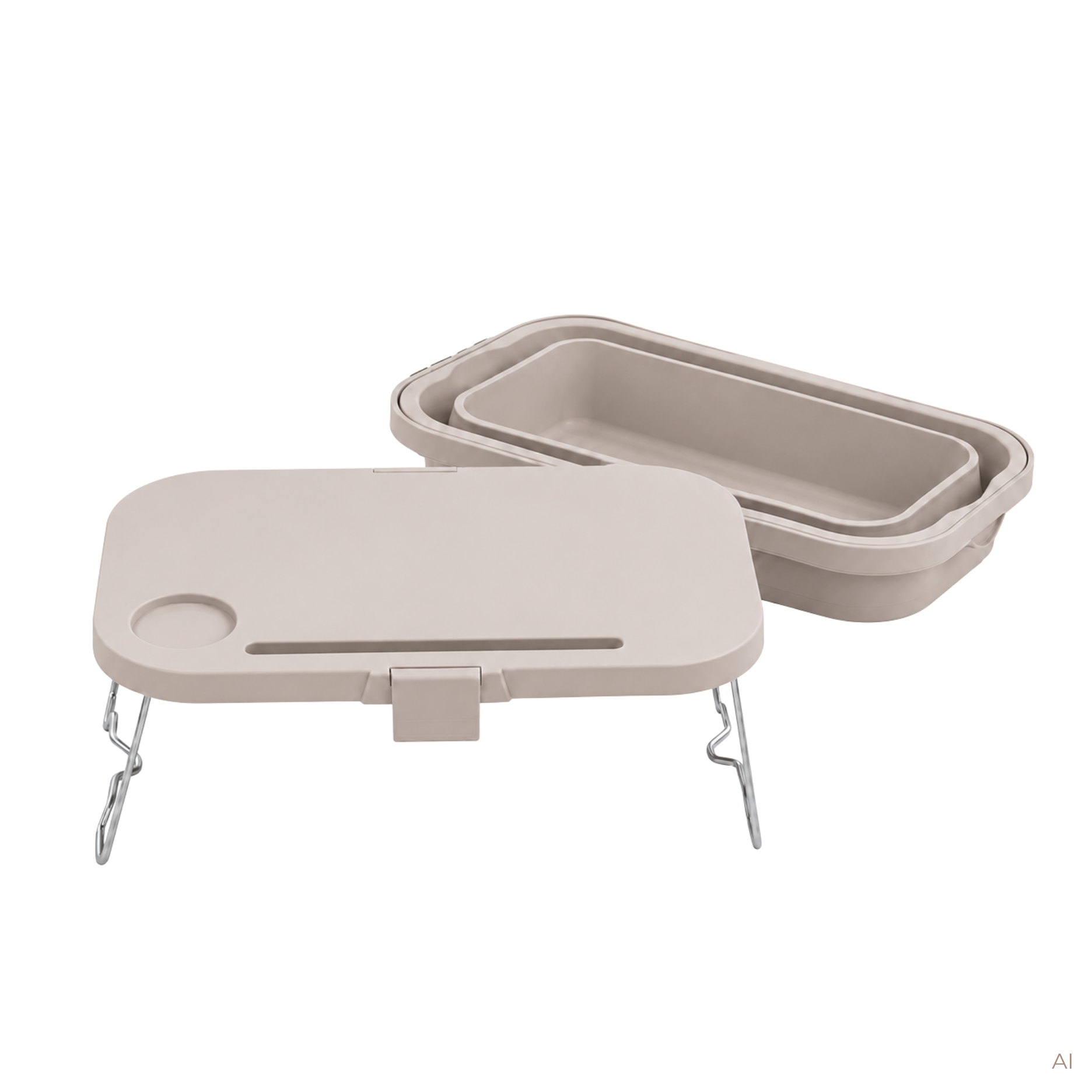 Sammenklappelig picnickurv